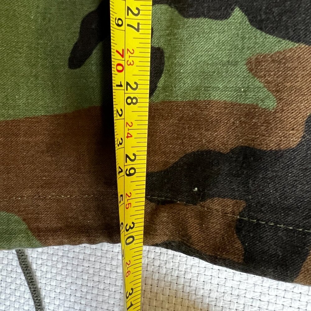 Mil-Tec Jacket Men Large Green Camo Full Zip Heavyweight Hood Hunting Outdoor - Picture 10 of 12